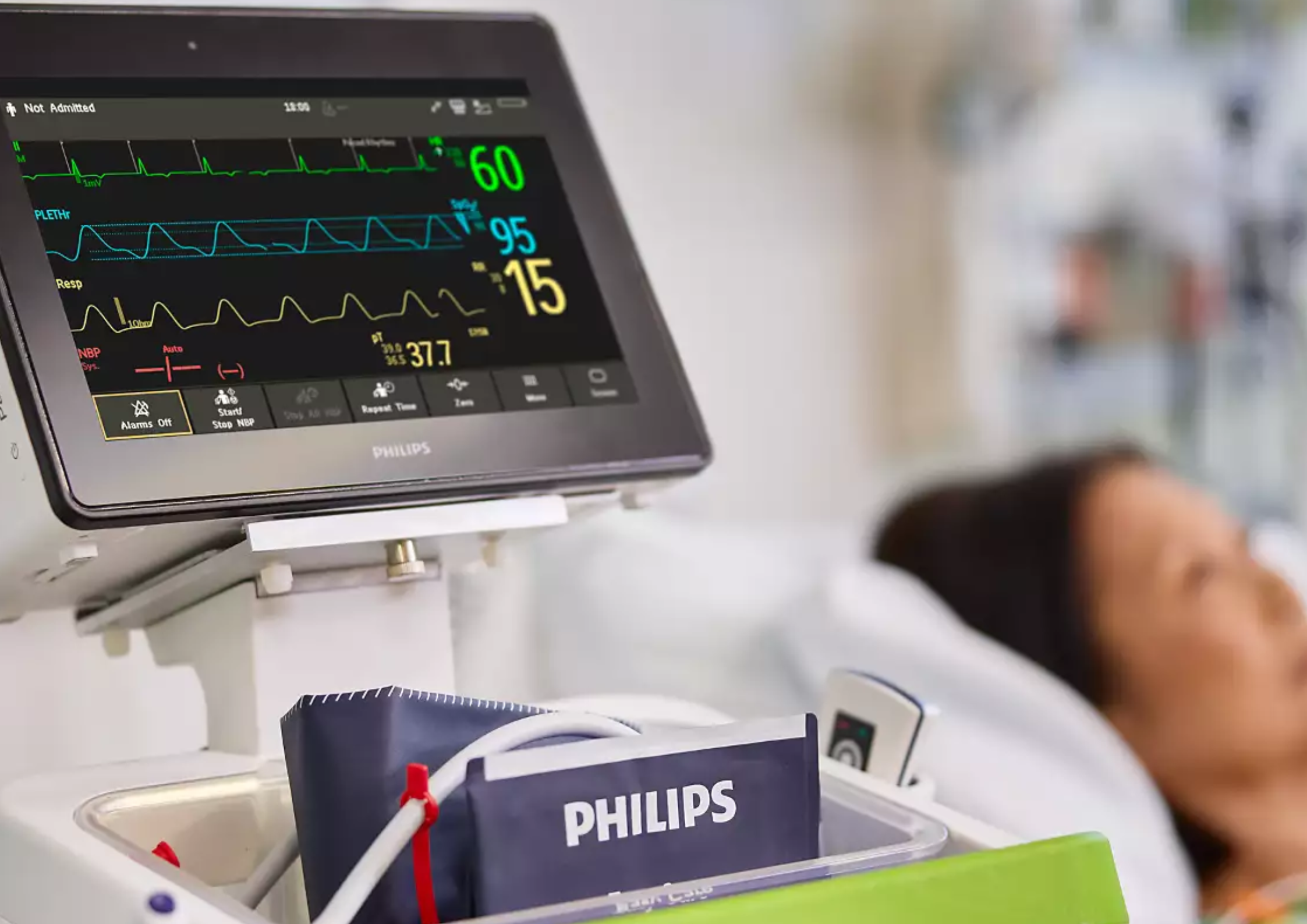 Patient Monitor Rental Asansol | Philips Monitor Home Setup