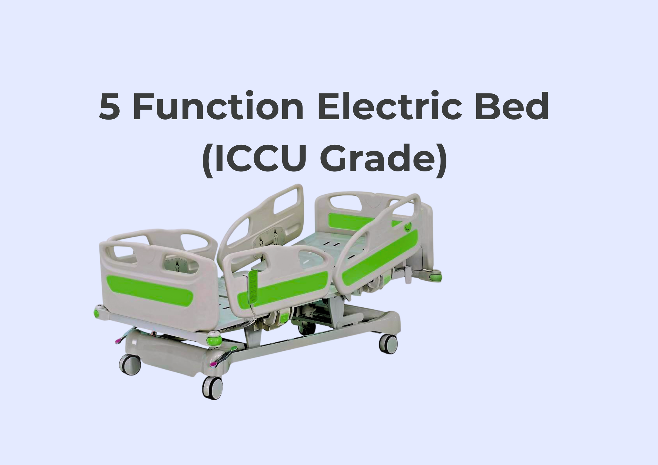 5 Function Electric Bed ICCU Grade on Rent| Buy in Asansol