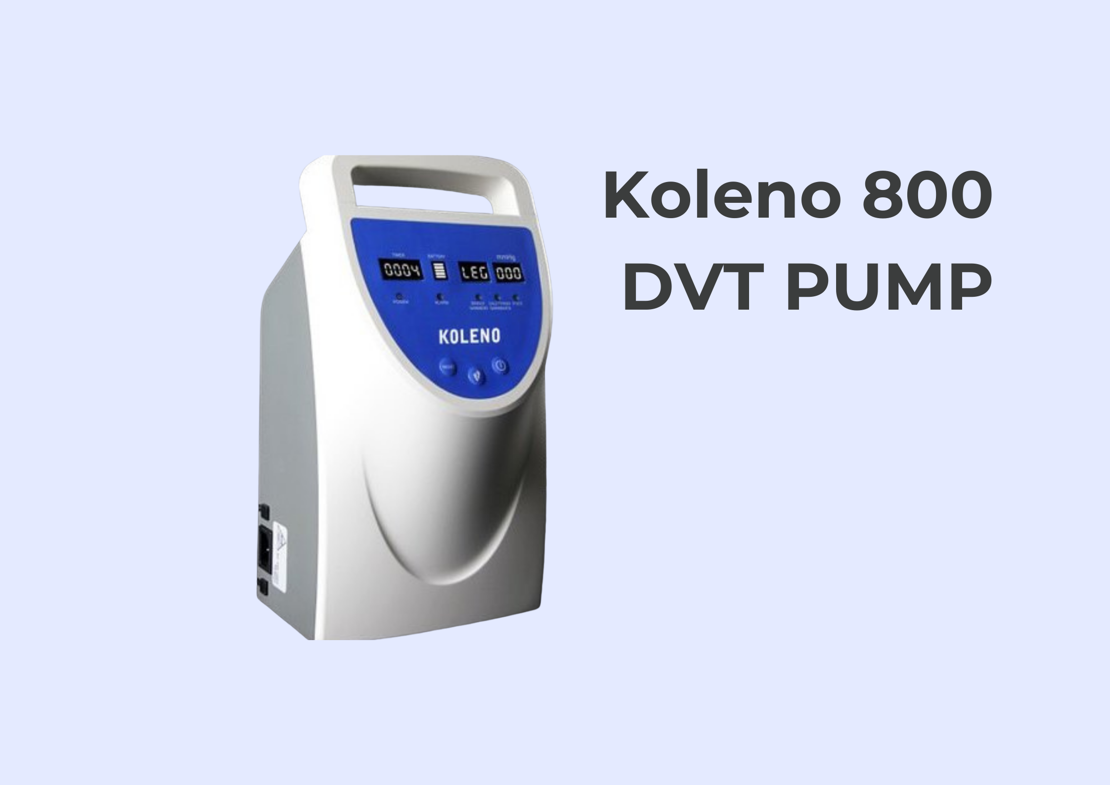 Koleno DVT Pump 800 on Rent in Asansol | DVT Compression Device Home Delivery