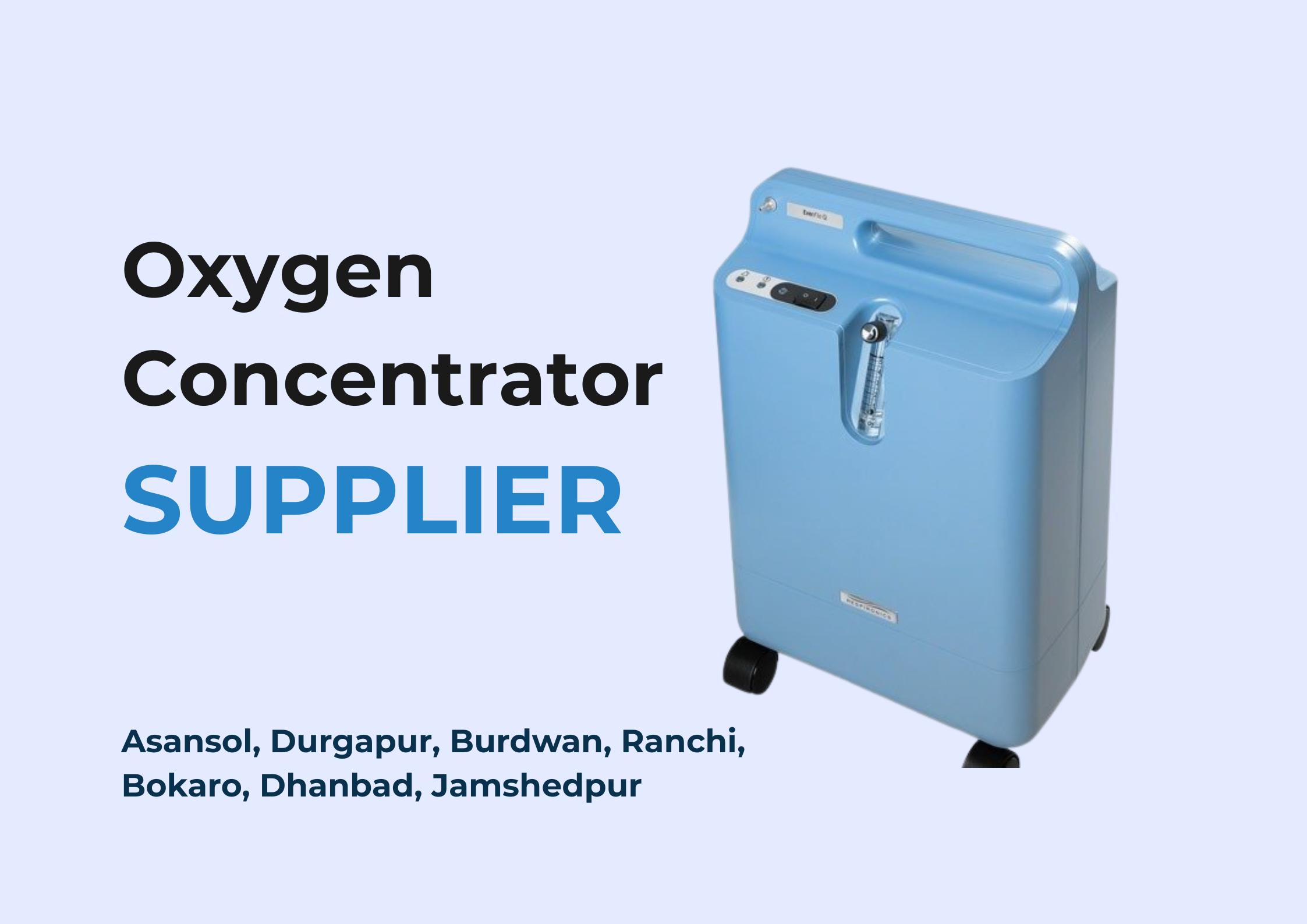 Oxygen Concentrator Supplier in Asansol for Low Oxygen Patients